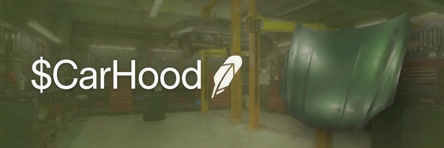 A Gently Used Car Hood banner ad